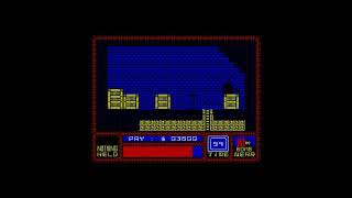 Saboteur (ZX Spectrum) gameplay