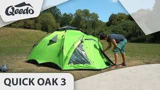 Qeedo Quick Oak 3 Campingzelt - Quick-Up-System