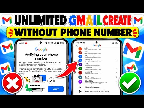 how to create gmail account without phone number | how to create unlimited gmail account 2026