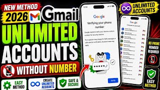 how to create gmail account without phone number | how to create unlimited gmail account 2026 screenshot 5