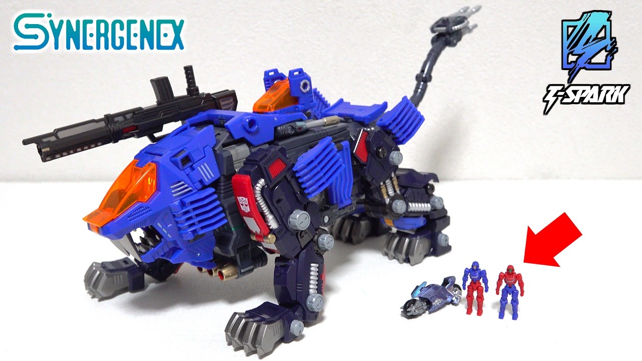 Takara Synergenex Transformers x Zoids x Diaclone Shield-D-Prime