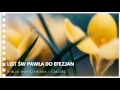 List Św Pawła do Efezjan   Biblia warszawska - całość