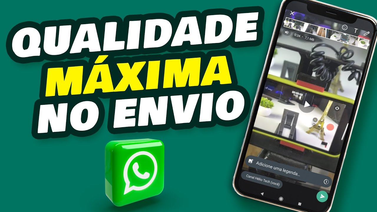 Como Enviar FOTOS e VÍDEOS no WHATSAPP Sem Perder a Qualidade - YouTube