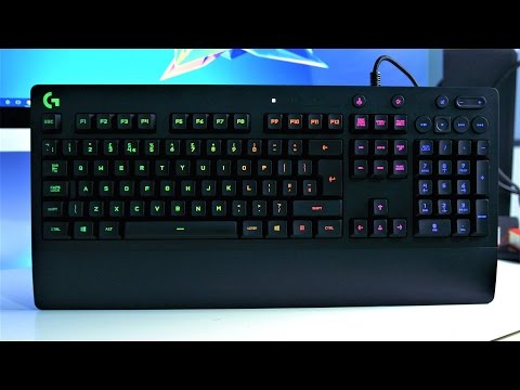 Igangværende Fahrenheit kaustisk Logitech G213 Prodigy Gaming Keyboard Review (4K) - YouTube