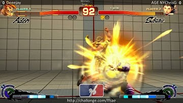 FFS2 SSF4AE - Deeejay Vs. AGE NYChrisG