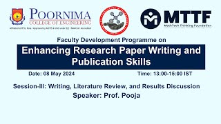 Session- 3: Writing, Literature Review, and Results Discussion