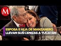 Las cenizas de Armando Manzanero son trasladadas a Yucatán