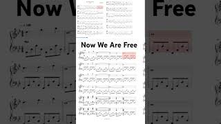 Now We Are Free - Gladiator Piano Cover