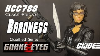 HCC788 - Classified Movie BARONESS - Snake Eyes: G.I. Joe Origins Classi-Friday review!