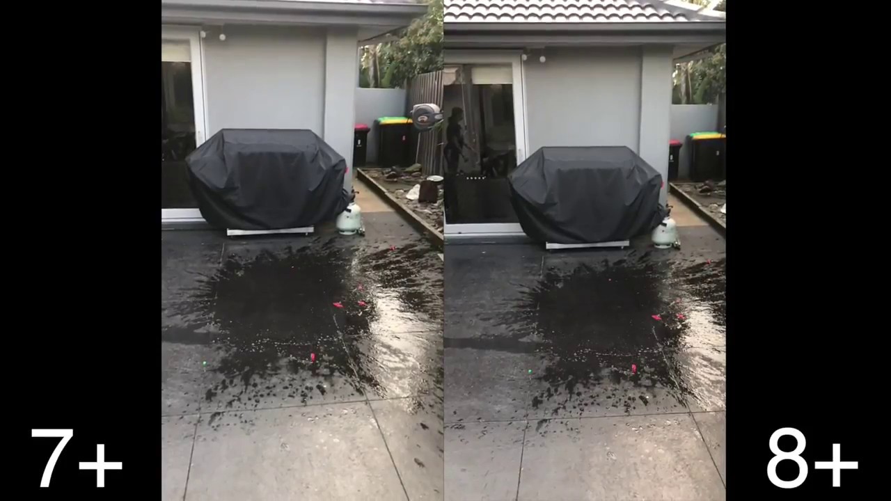 iPhone 8 Plus vs iPhone 7 Plus SLOW MOTION TEST! HD