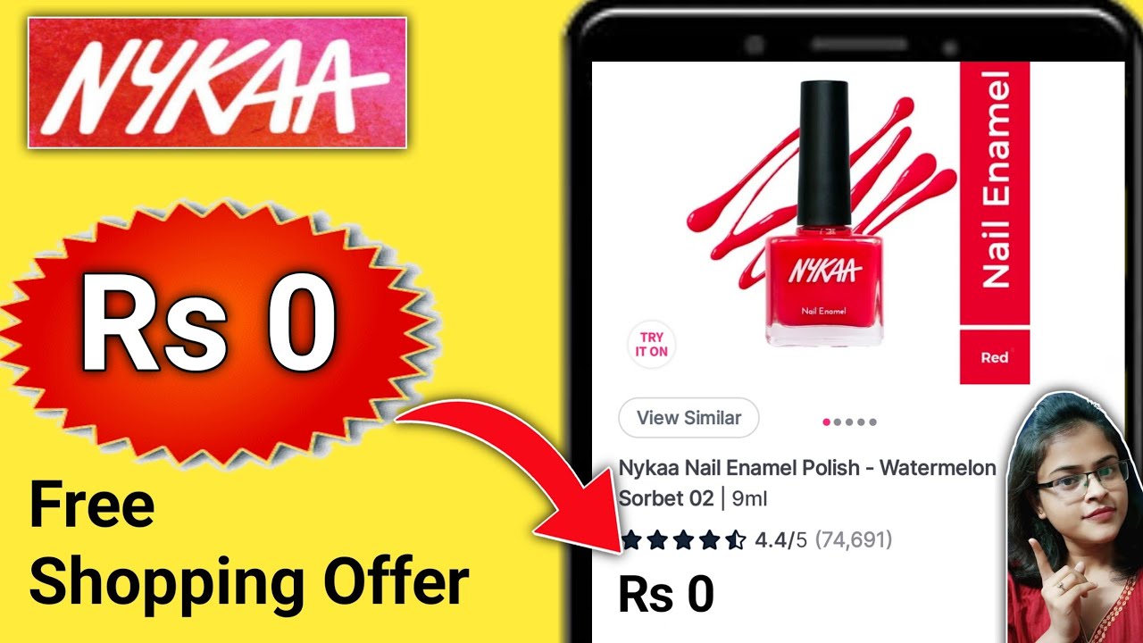 Nykaa FREE Shopping Offer ll Nykaa Coupon Code 2023 l Nykaa Coupon Code
