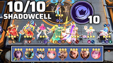 10/10 SHADOWCELL 8 LEGENDARY HEROES | MAGIC CHESS GO GO