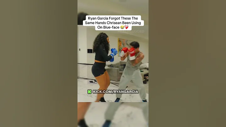 Ryan Garcia Forgot These The Same Hands Chrisean Been Using On Blue-face 😭❤️‍🩹 #ryangarcia