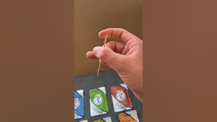 How to Throw A Toothpick Like A Ninja! (Tutorial)