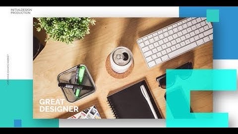 Minimal Corporate Slideshow by Initial_Design | After Effects Template | Opener #Videohive