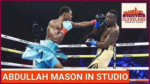 Abdullah Mason is boxing's NEXT BIG STAR | IN-STUDIO interview with undefeated boxer from Cleveland