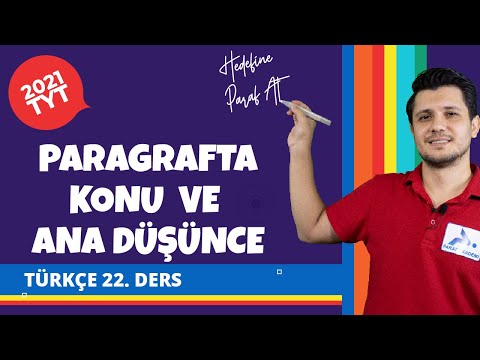 Video: Bir paragrafın ana bölümleri nelerdir?