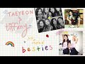 taeyeon & tiffany, just a couple of besties