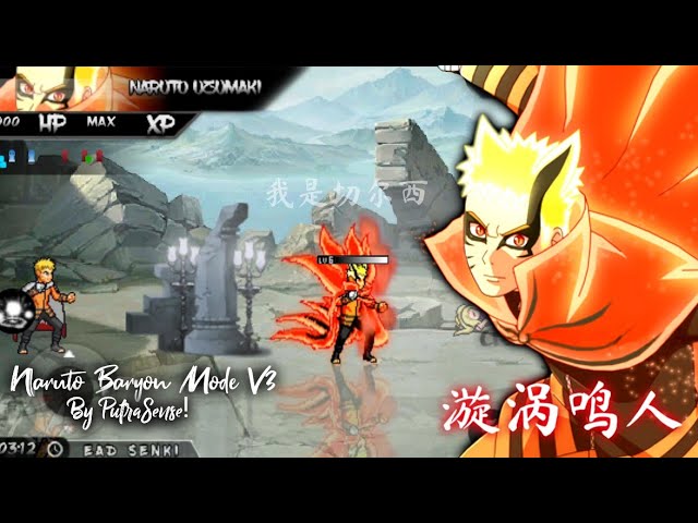 Sprite Naruto Baryon Mode V3 By PutrASense! class=