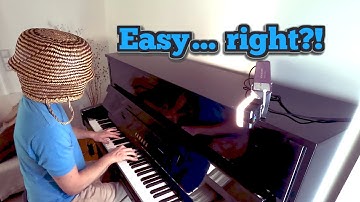 Fantaisie-Impromptu with a Bag on My Head 🎹 (Blindfold Training Day 1)