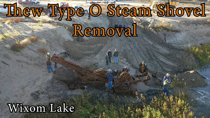 Thew Type O Steam Shovel Removal from the bottom of Wixom Lake