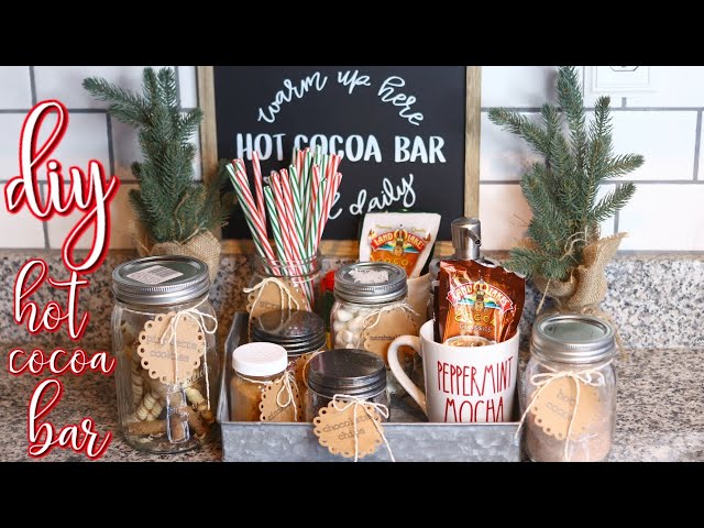 How to Set Up a Hot Cocoa Station at Home