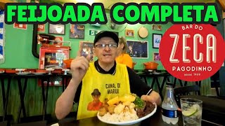 UMA FEIJOADA COMPLETA NO BAR ZECA PAGODINHO RJ por Canal do Mariuu