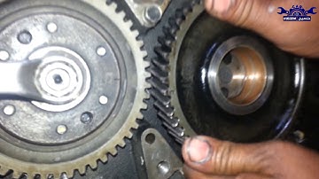 ISUZU  4BE1 Engine Timing Marks