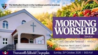 FMC- SUNDAY MORNING HARVEST THANKSGIVING Service (Sunday, 25th October, 2026) FMC- SUNDAY MORNING HARVEST THANKSGIVING Service (Sunday, 25th October, 2026)
