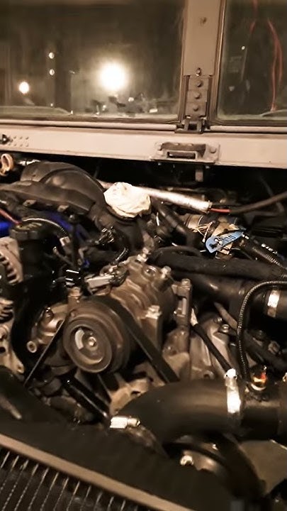 Duramax diesel engine swap with an alison transmission into a humvee ...