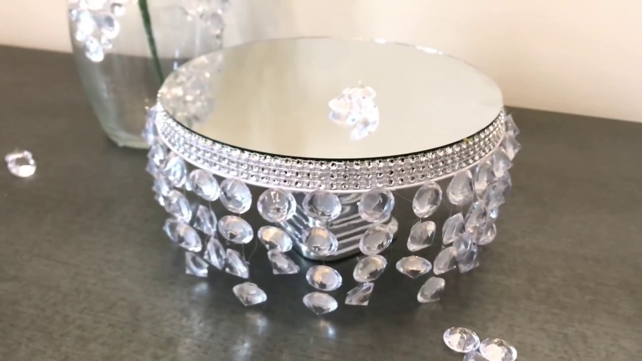 DOLLAR TREE GLAM DIY MIRRORED TRAY YouTube