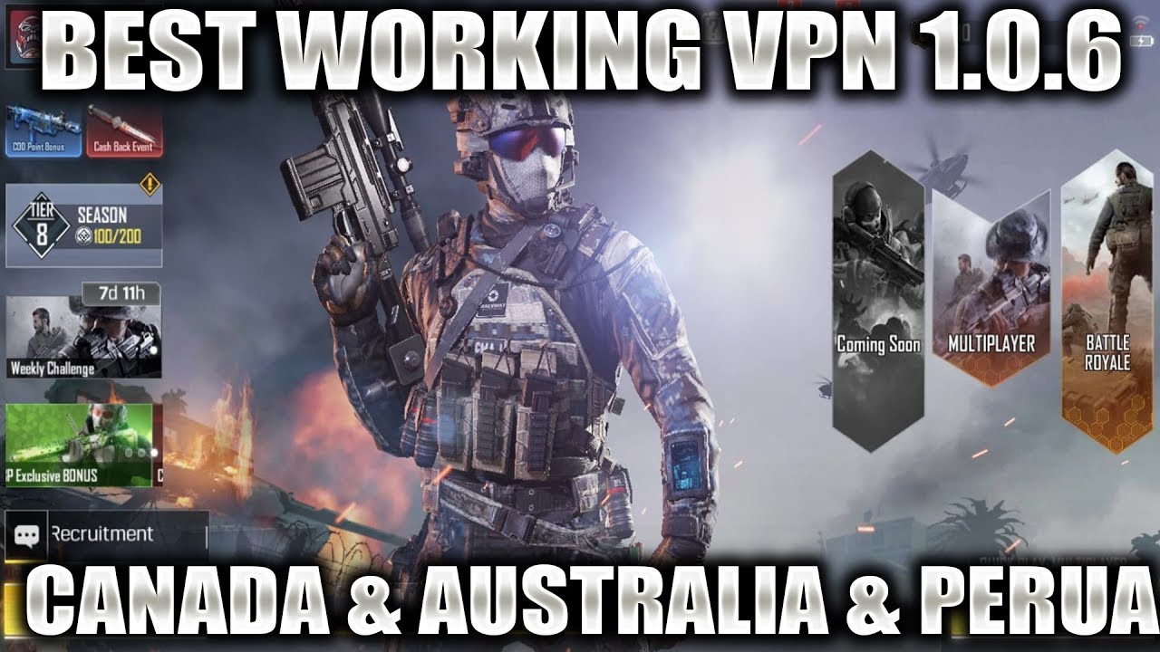 BEST WORKING VPNS For Call of Duty Mobile 1.0.6! | Call of ... - 