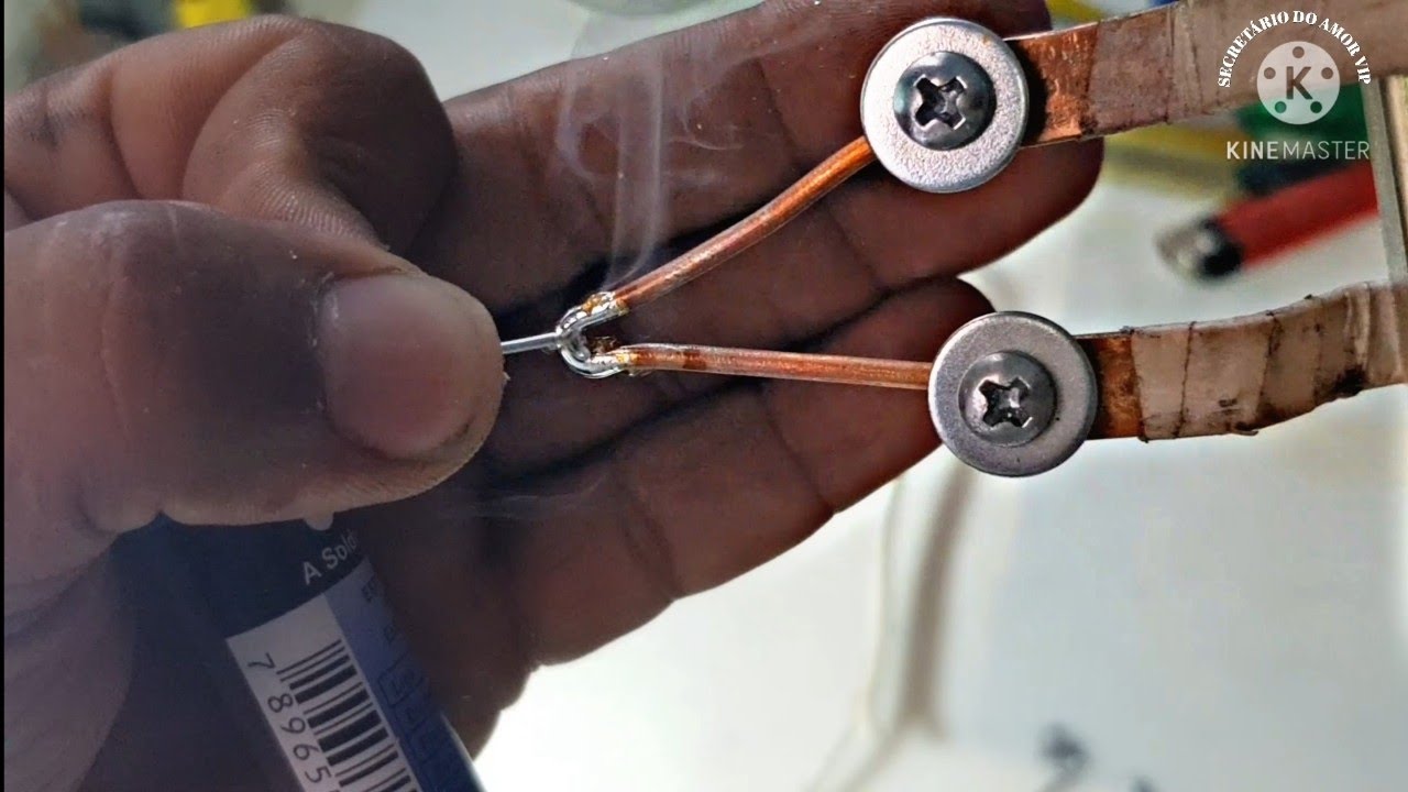 como fazer um ferro de solda caseiro 