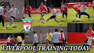✅ LIVERPOOL TRAINING TODAY | Jota, Nunez, Sboszlai, Diaz, Salah, Chiesa, Van Dijk & Gakpo Update