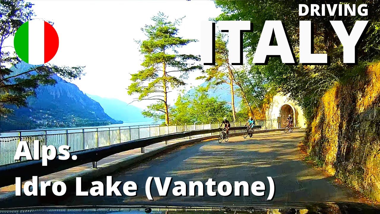 Альпийская живописная дорога в Италии Озеро Идро (Вантоне)