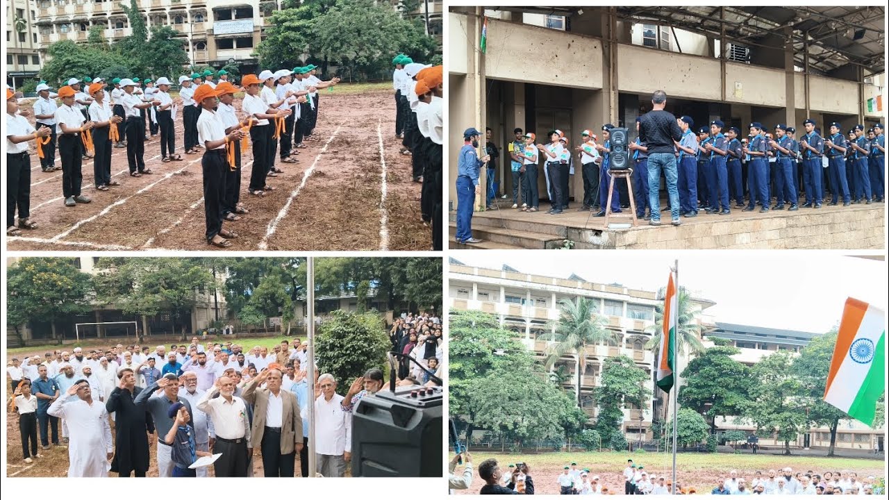 Jashn e Yum e Aazadi | FALG HOISTING | PARADE | DRILL | A 3D Celebration#bhiwandi #raishsjc 