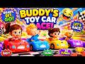 TOY CAR RACE! 🚗🏁 | READY, SET, GO! | Funny Nursery Rhymes for Toddlers