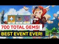 700 TOTAL Primogems! Best Event Rewards So Far! My Current Build! | Genshin Impact