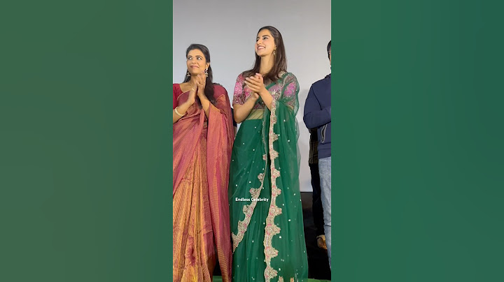 Meenakshi Chaudhary & Aishwarya Rajesh at Jayasyam Theatre in Tirupati | Meenakshi Chaudhary Latest