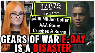 Gears Of War E-Day Disaster Gets WORSE!? Sales Speculated To Be LOW As Steam Playercounts Crash