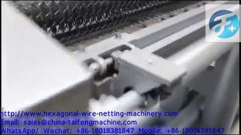 Hexagonal Wire Netting making machine;China Hexagonal Wire Netting Machine