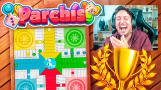 ASÍ ES COMO GANO EN PARCHIS! HAGO QUE SE PELEEN ENTRE ELLOS JAJA!