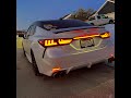 Toyota Camry 2018 Weapon-r Headers before and after clips