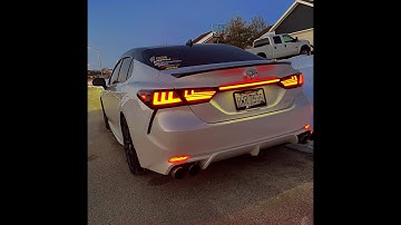 Toyota Camry 2018 Weapon-r Headers before and after clips