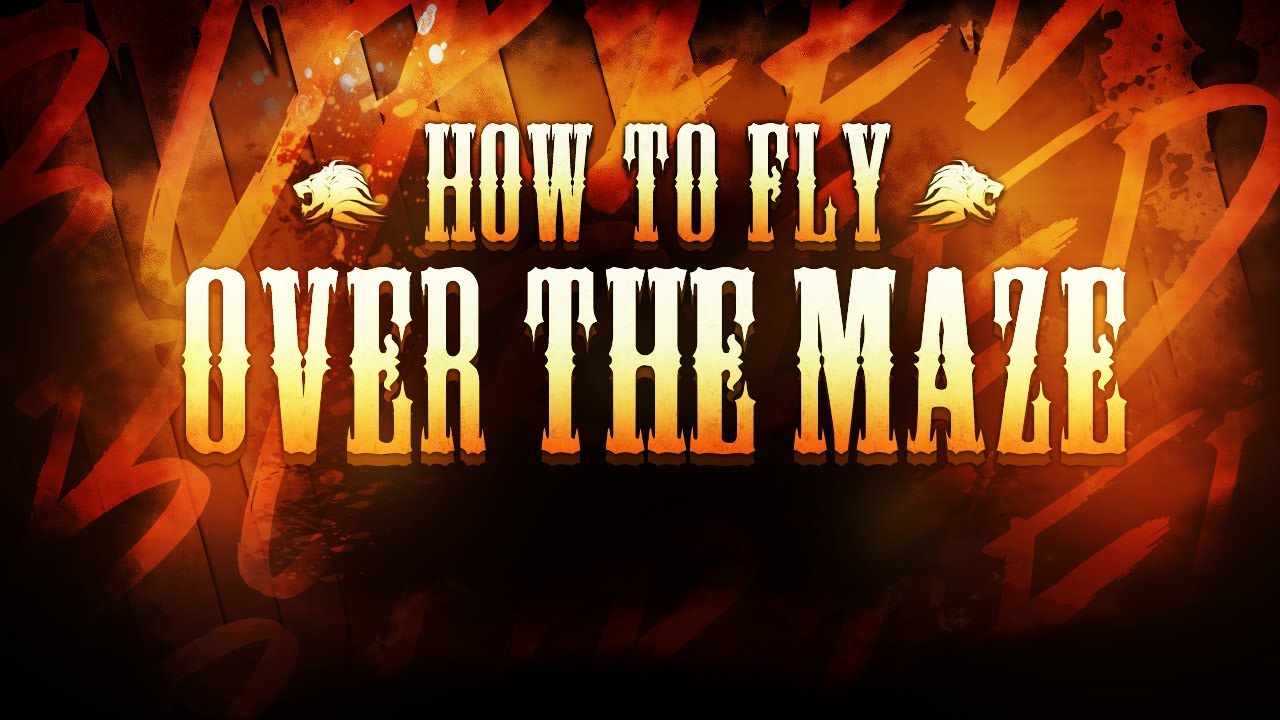 How To Fly Over The Maze! (Black Ops Zombies Buried) YouTube
