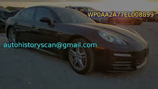 WP0AA2A77EL008899 porsche panamera 2014