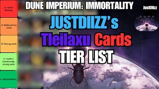 Ranking All Tleilaxu Cards |Dune Imperium: Immortality|