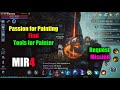 MIR4 Passion for Painting Find Tools for Painter Request Mission