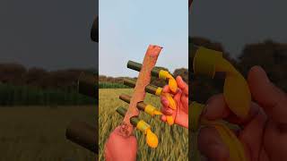 DIY Colorful Slingshot Bamboo Gun #WatchItFly #SlingshotBamboo #GunDIY #ColorfulToy #Viral