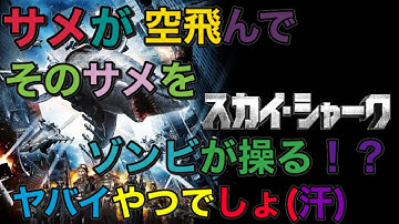 『スカイ・シャーク』【映画紹介】ネタバレなし！サメが空飛んでゾンビが操作する！？明らかにヤバい映画！